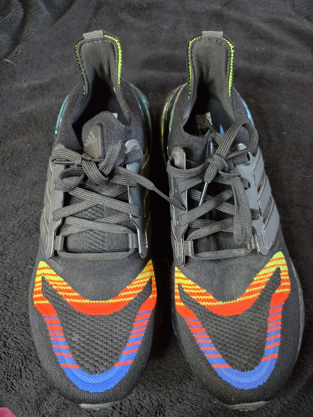 Adidas Ultraboost 22 'Linear Energy' Unisex Sneakers - 7.5